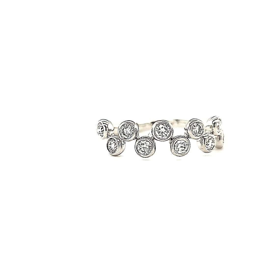 14KW LG Diamond Stackable Bubble Ring