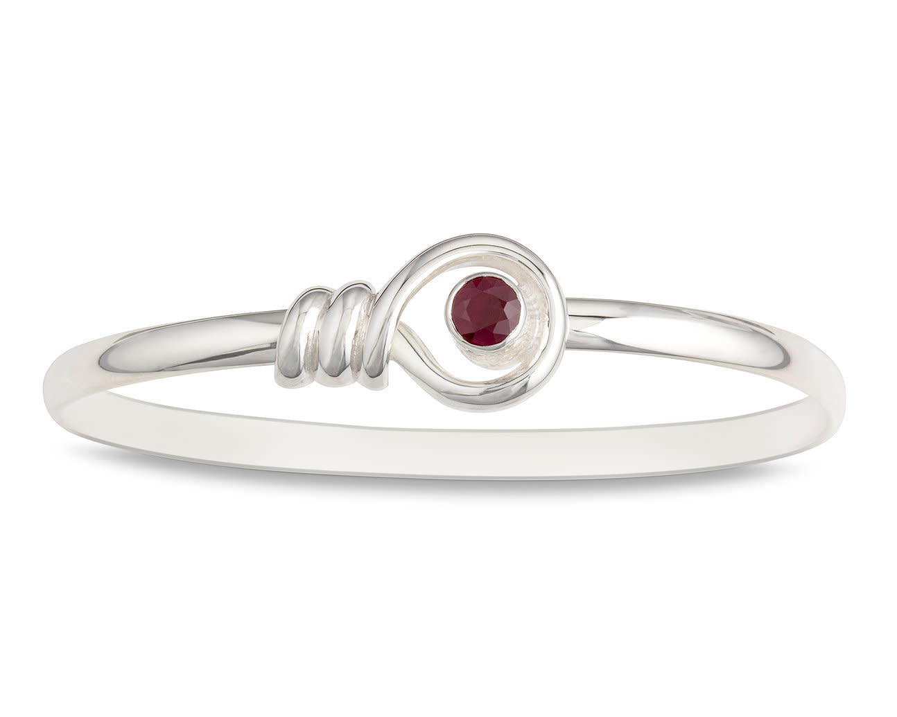 .925 Genuine Birthstone Bangles