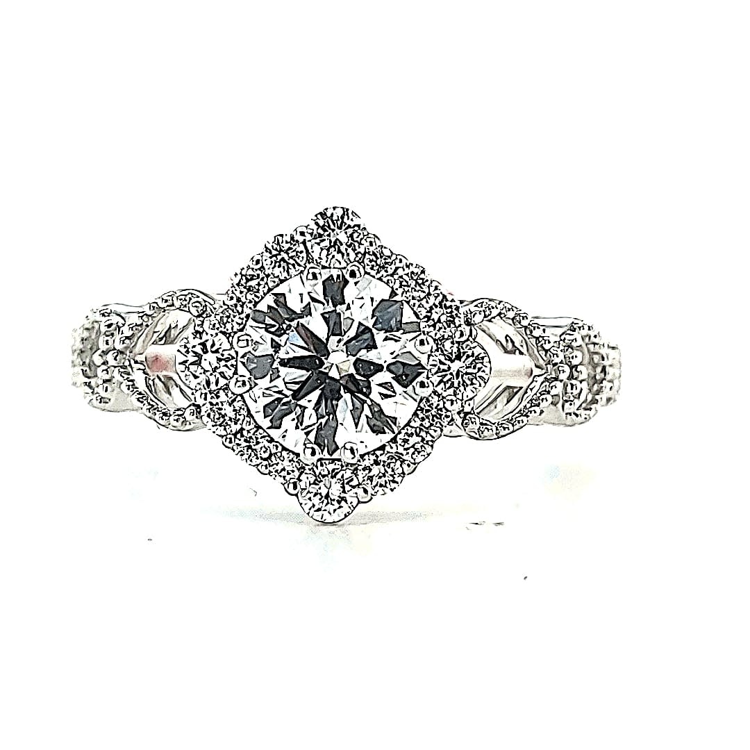 14KW 1.28TW LG Diamond Engagement Ring