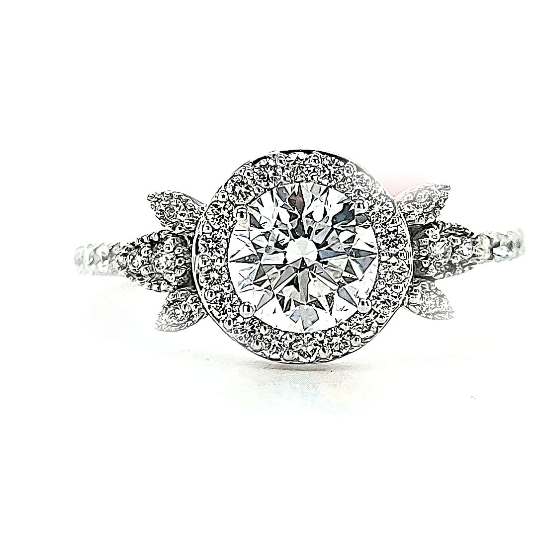 14KW 1.33TW LG Diamond Engagement Ring