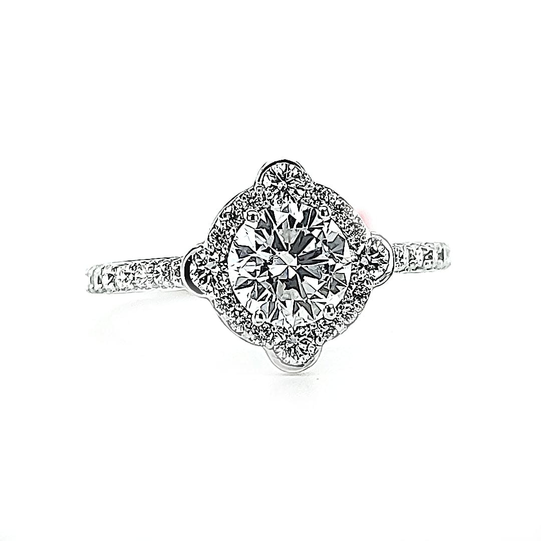 G 14KW 1.48TW LG Diamond Engagement Ring