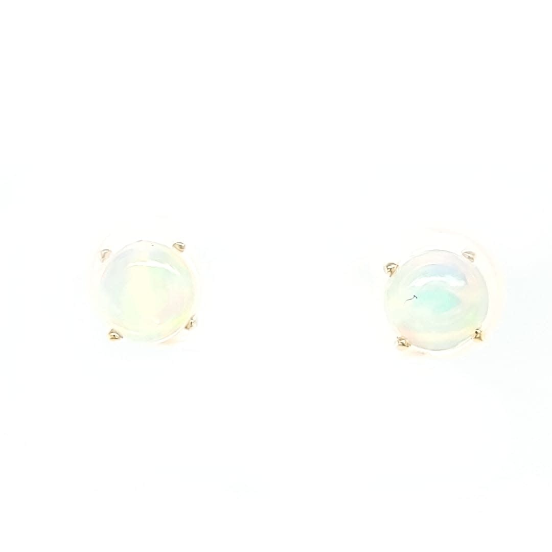 14KY 1.13TW Opal Stud Earrings