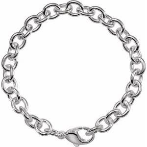 .925 Charm Bracelet 8.5"