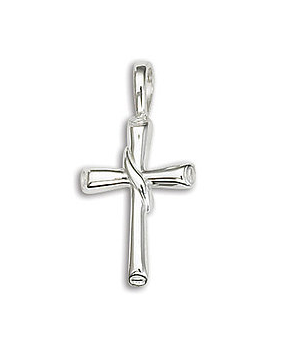.925 Small Flair Scroll Cross
