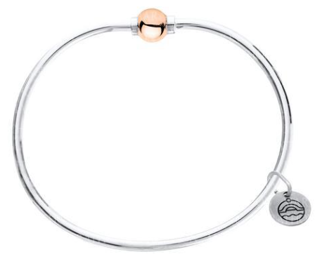 .925 and 14KR Cape Cod Bangle