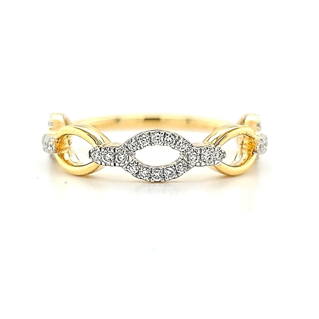 14KY 0.21tw Lab Grown Diamond Fashion Band