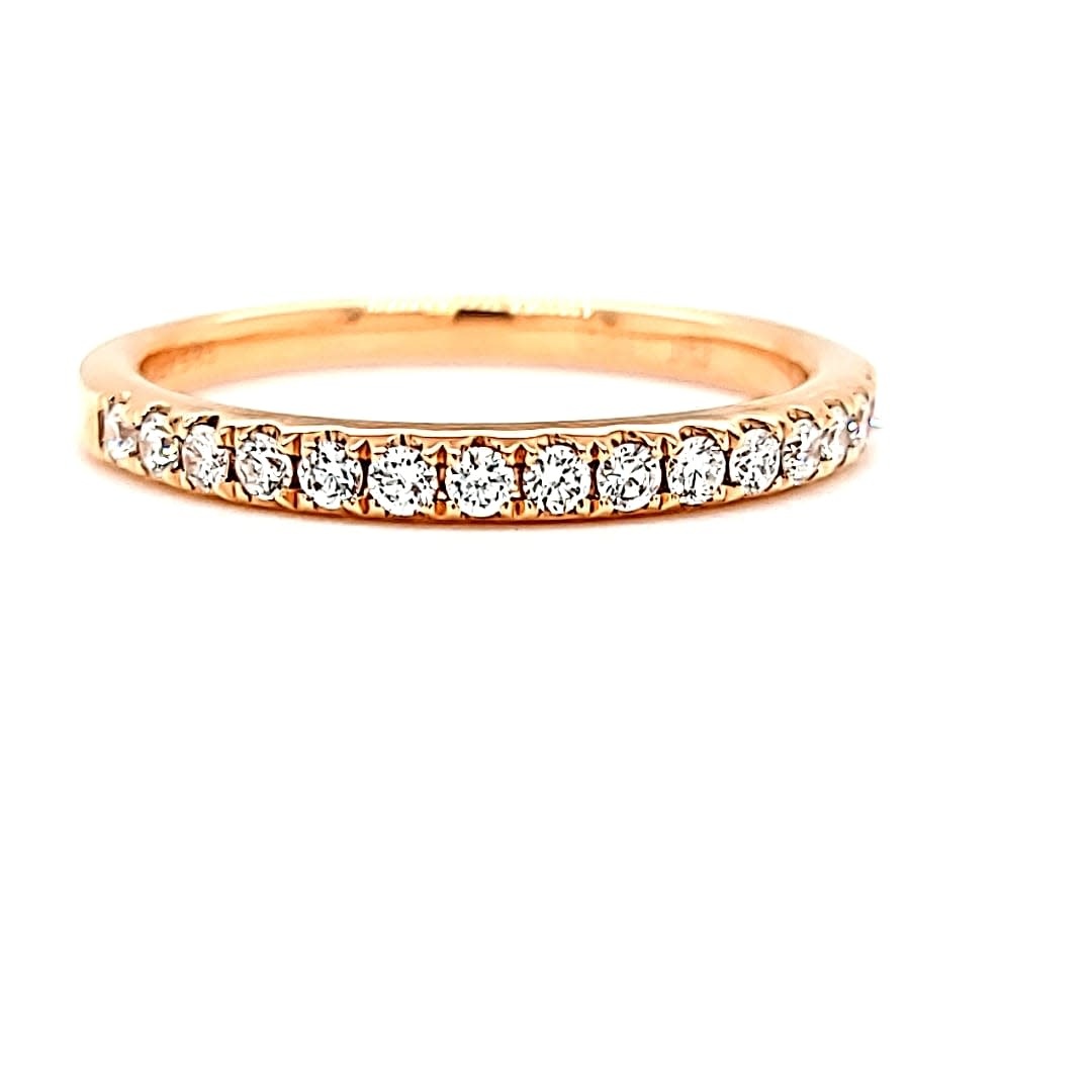 14KR .27tw Diamond Wedding band