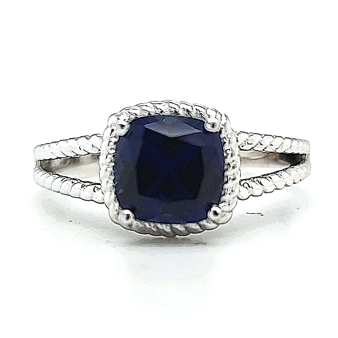 14KW Lab Grown Sapphire Fashion Ring