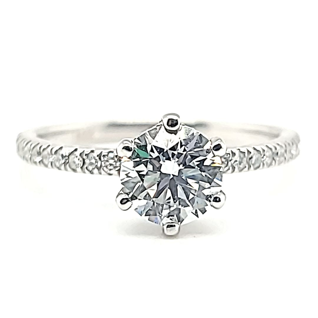 14KW .73 D/VS1 LG Diamond Engagement Ring