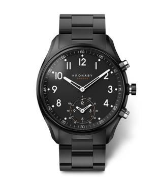 Kronaby Apex 43 Black Face Steel Bracelet #16
