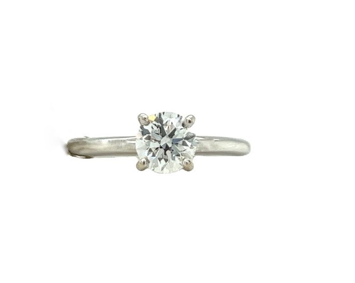 14KW Solitaire .71CT D SI1 LG Engagement Ring