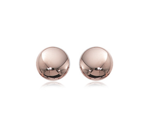 Carla 14KR  8mm Flat Ball Stud 1341R