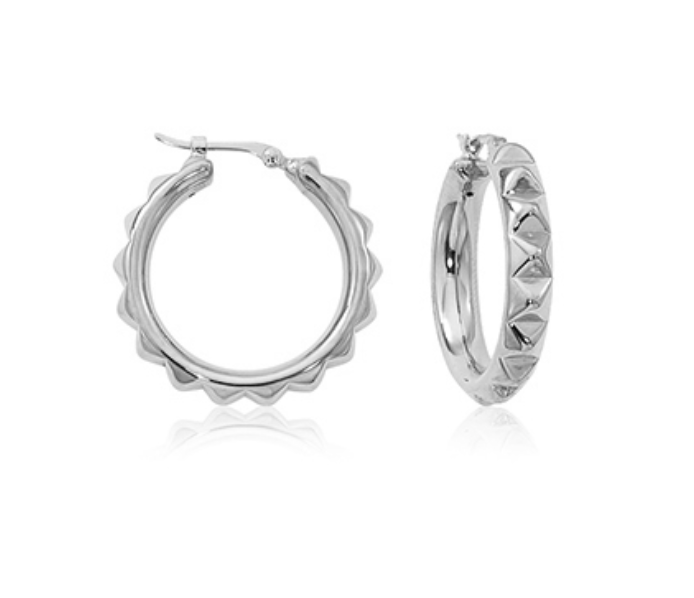 Carla .925 Multi Pyramid Hoop 71/405