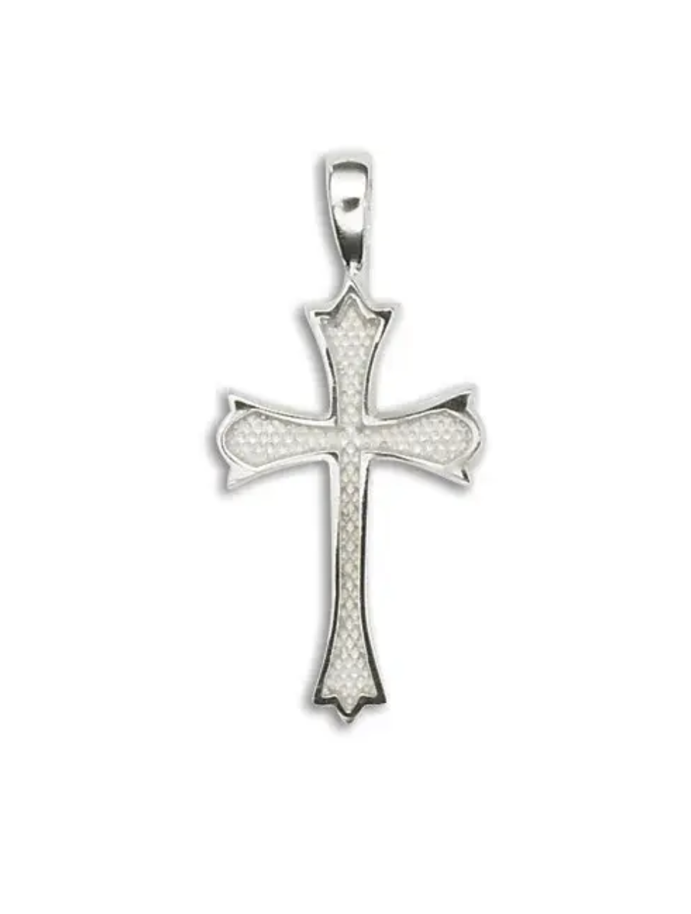 .925 Textured Cross