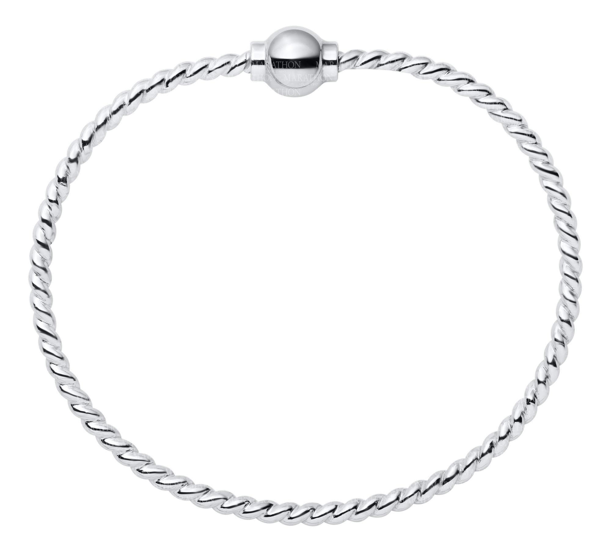 Cape Cod .925 Twisted Cape Cod Ball Bangle 6.5
