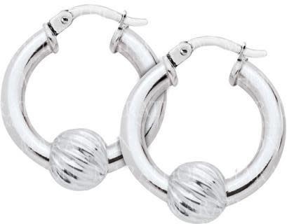 .925 Cape Cod Swirl Ball Earrings .925 Cape Cod Swirl Ball Earrings