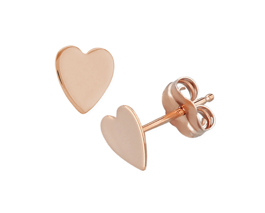 14KR Med Plain Heart