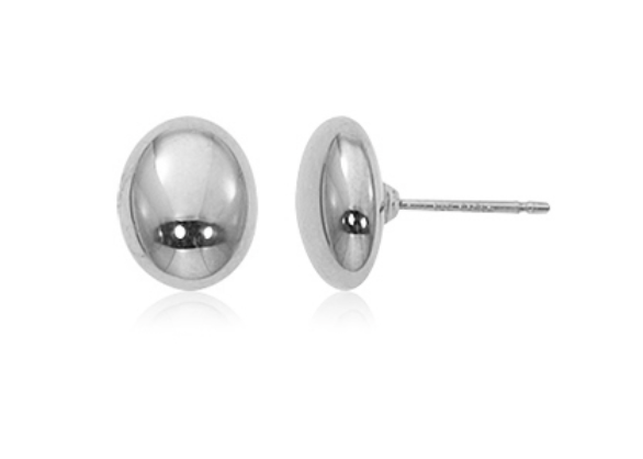.925 Sm Oval Stud