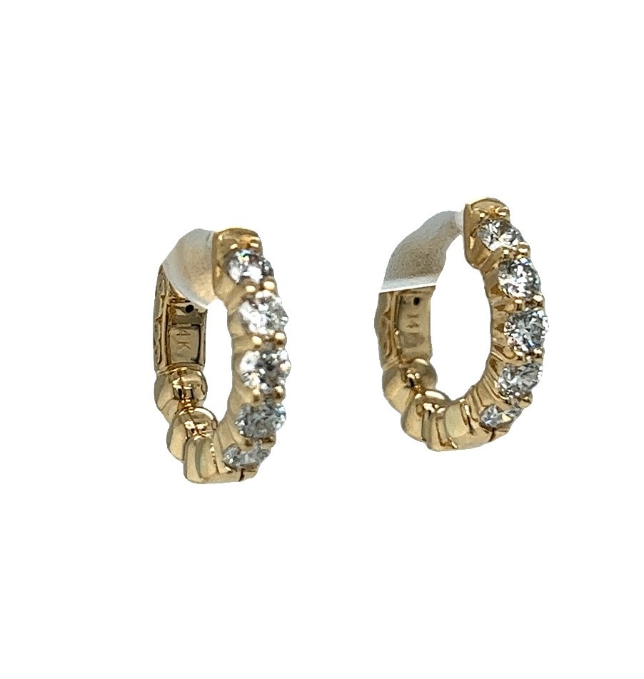 14KY LG Diamond Hoops 1.02TW