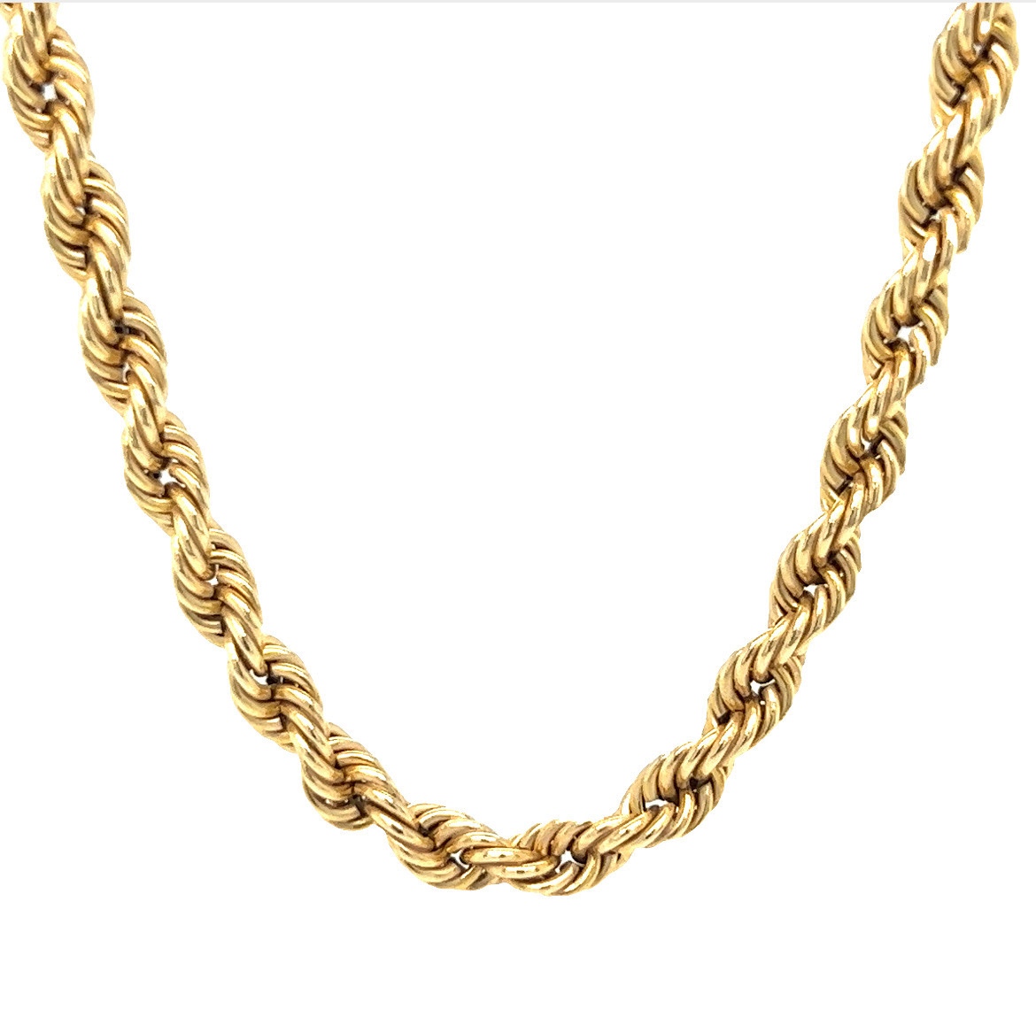 Estate 14KY 24" Rope Chain 19.2g