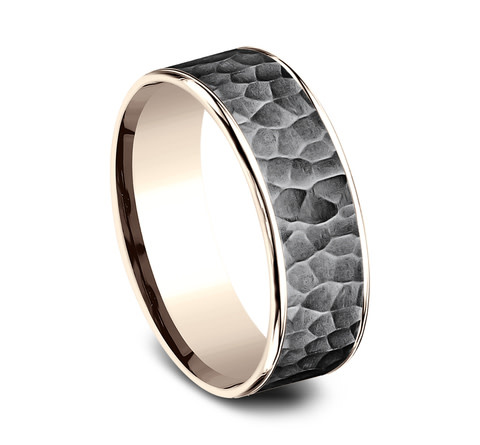 The Max Tantalum Dark and 14KR Band 7.5mm