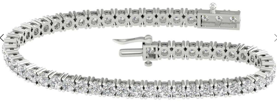 Revelation 14KW 7.00 LG Diamond Tennis Bracelet