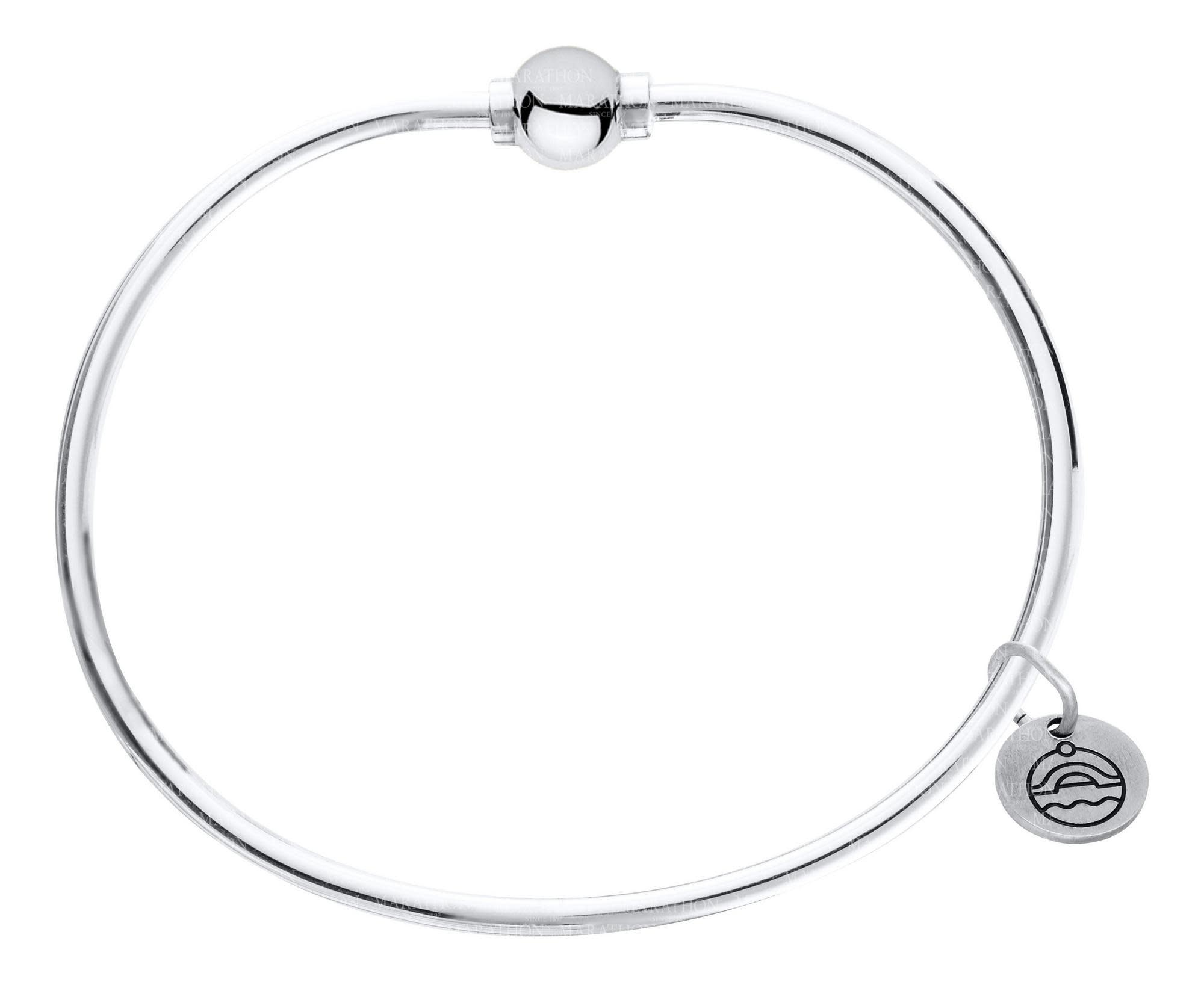 Estate .925 6" Cape Cod Single Ball Bangle Estate .925 6" Cape Cod Single Ball Bangle