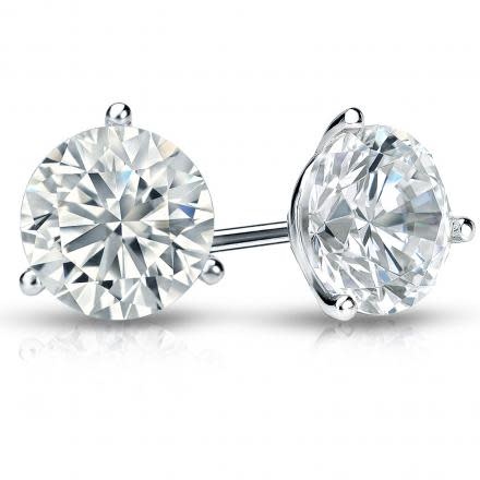 14KW RD Lab Grown Diamond Studs 4.08CTW 14KW RD Lab Grown Diamond Studs 4.08CTW