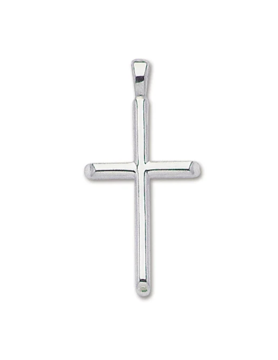 .925 Large Half Round Cross