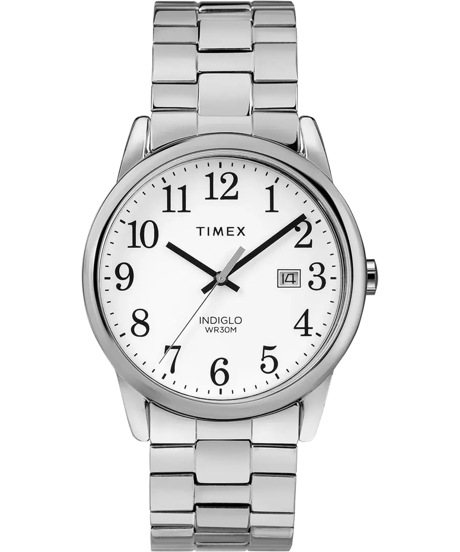 Timex Easy Reader Date 38mm Expansion Band Watch Timex