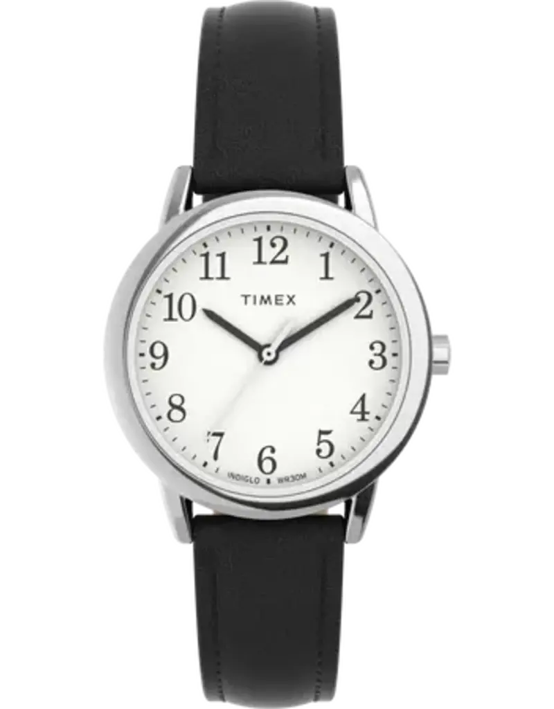 Easy Reader® 30mm One-Time Adjustable Leather Strap Watch  display picture 1