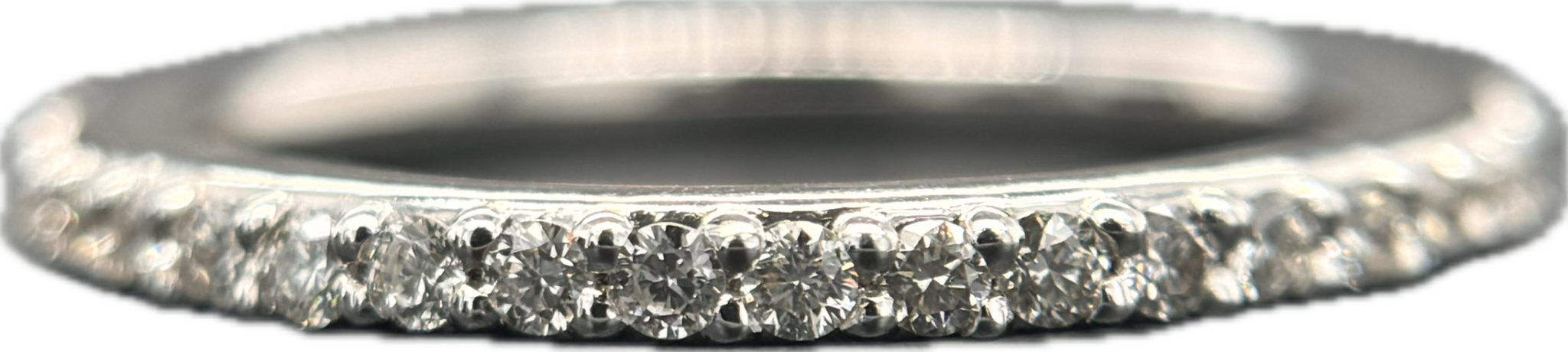 18KW Natural Diamond Band Size 7