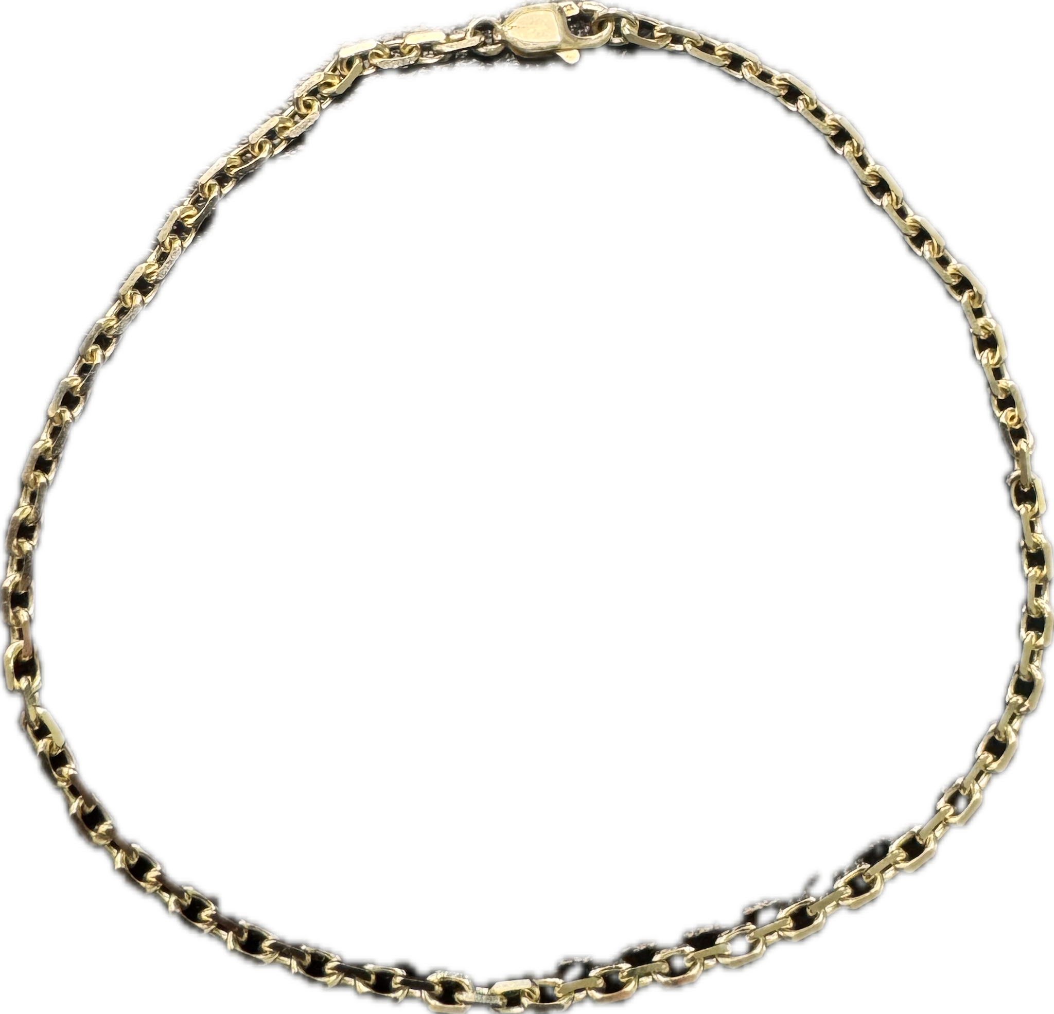 14KY 8.5" Cable Chain Bracelet