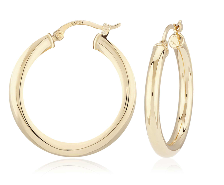 .925 Ss Vermeil 3x25mm S/D Tube