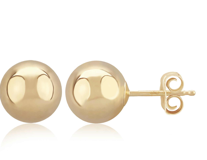 .925 Ss Vermeil 8mm Ball