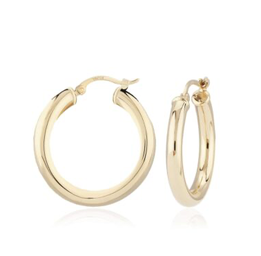 .925 Ss Vermeil 3x20mm S/D Tube