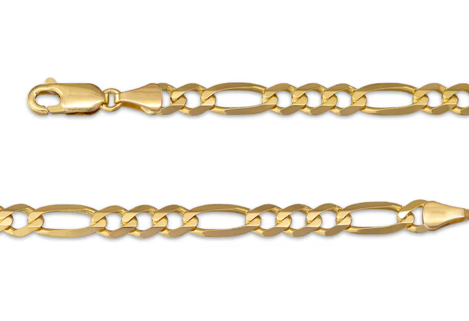 14KY Figaro Chain 18" 7.61g