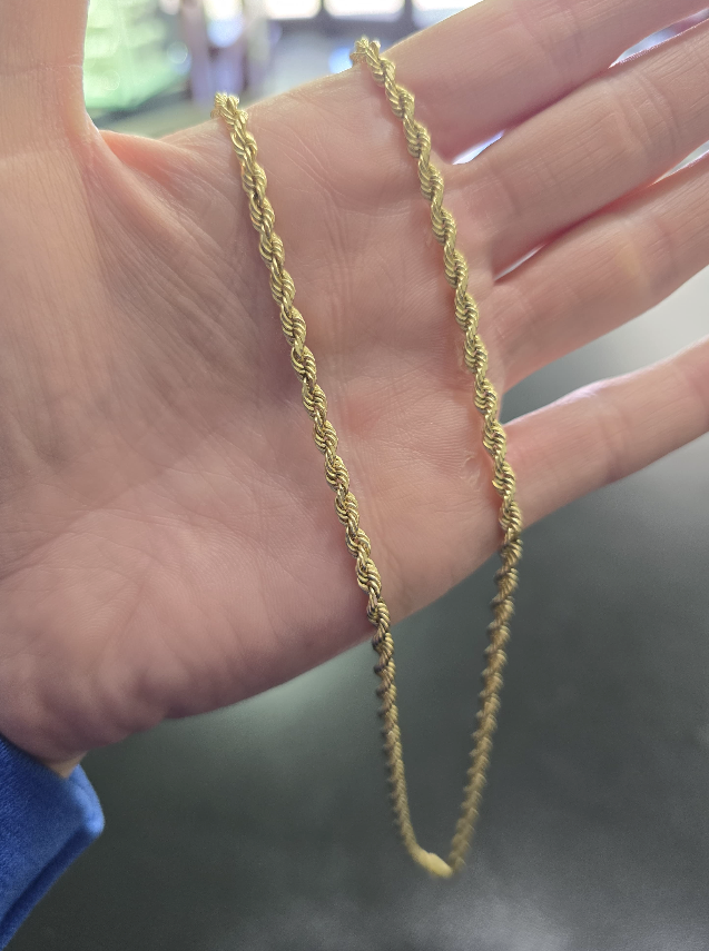 10KY 22" Solid Rope chain