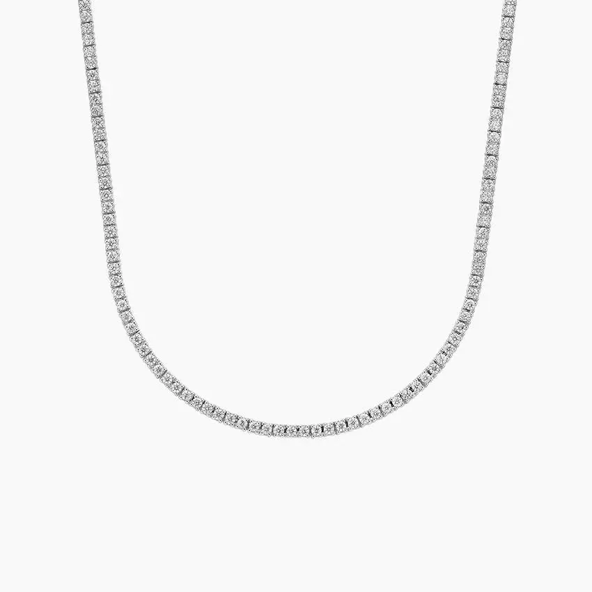 .925 14.2CT LG Diamond Tennis Necklace
