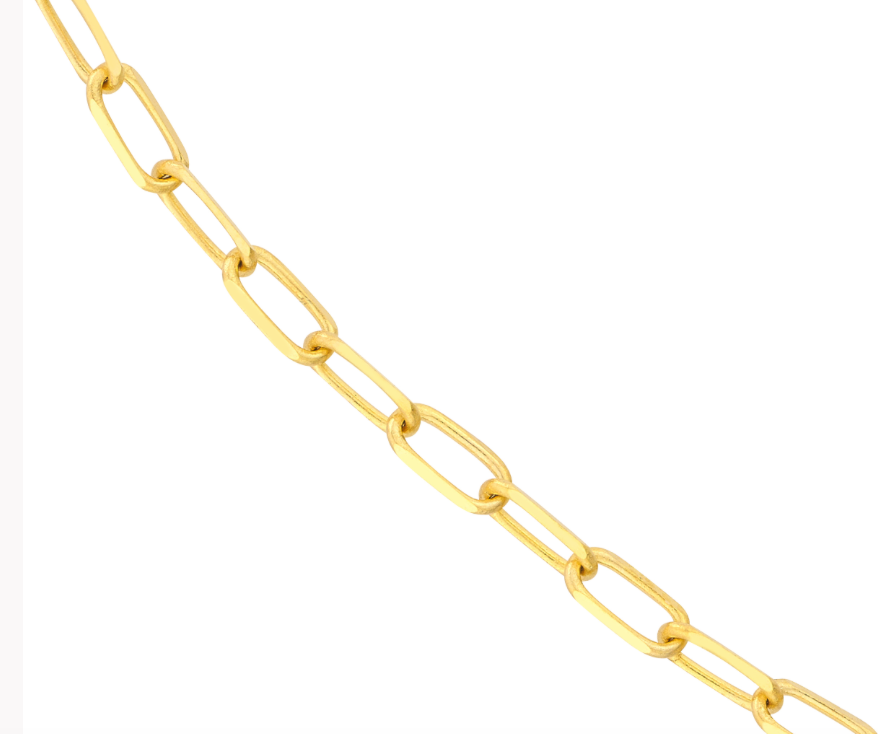 10KY 2mm 7" Paperclip Bracelet