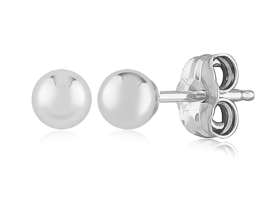 Carla .925 4mm Ball Stud Earring