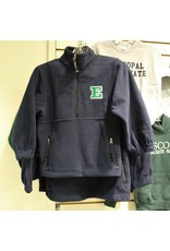 Charles River E Logo Adirondack 1/2 Zip Fleece Pullover