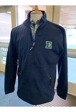 Charles River E Logo Adirondack 1/2 Zip Fleece Pullover