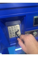 Touch-reducing Keychain Door Opening Tool