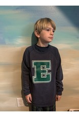 Alternative Apparel Youth "Big E" Sweatshirt, Heather blue