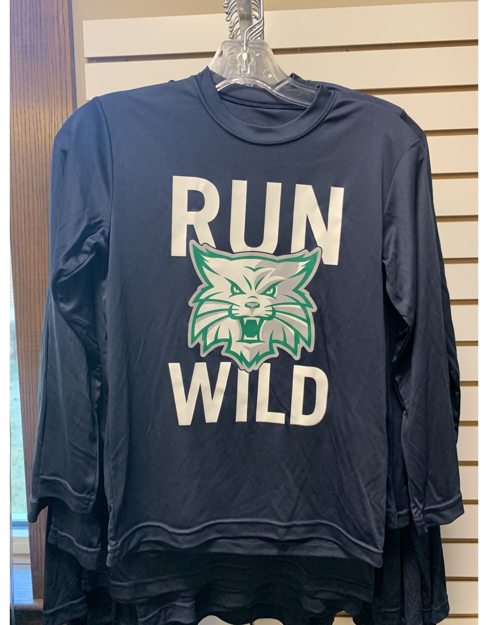 SALE Run Wild Navy Dri-Fit Long-sleeve shirt