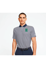 Nike Navy Stripe Men's Golf Polo with E logo
