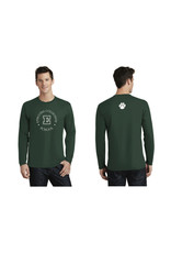 Port and Co E Green Long-sleeve t-shirt