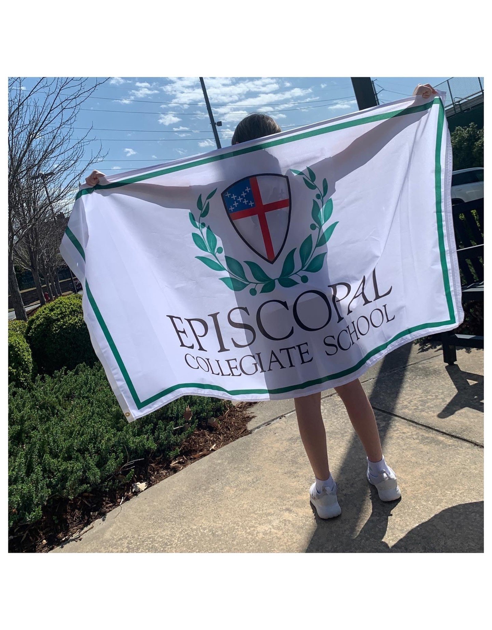 Wincraft Prep Flag with School Crest, 3'x5'