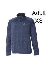 Charles River Navy Space dye Pullover with E